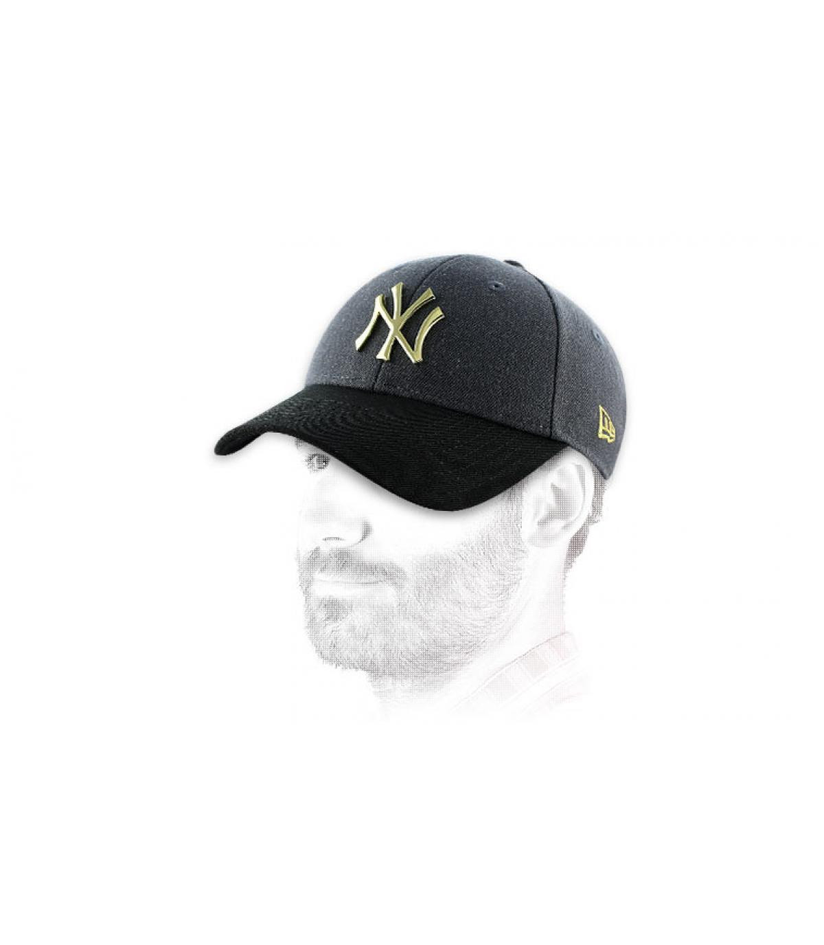 lana ny metallo oro NY Metallic wool black gold lana ny metallo oro NY Metallic wool black gold